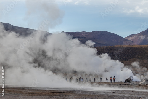 El Tatio Geysers Atacama Desert Chile