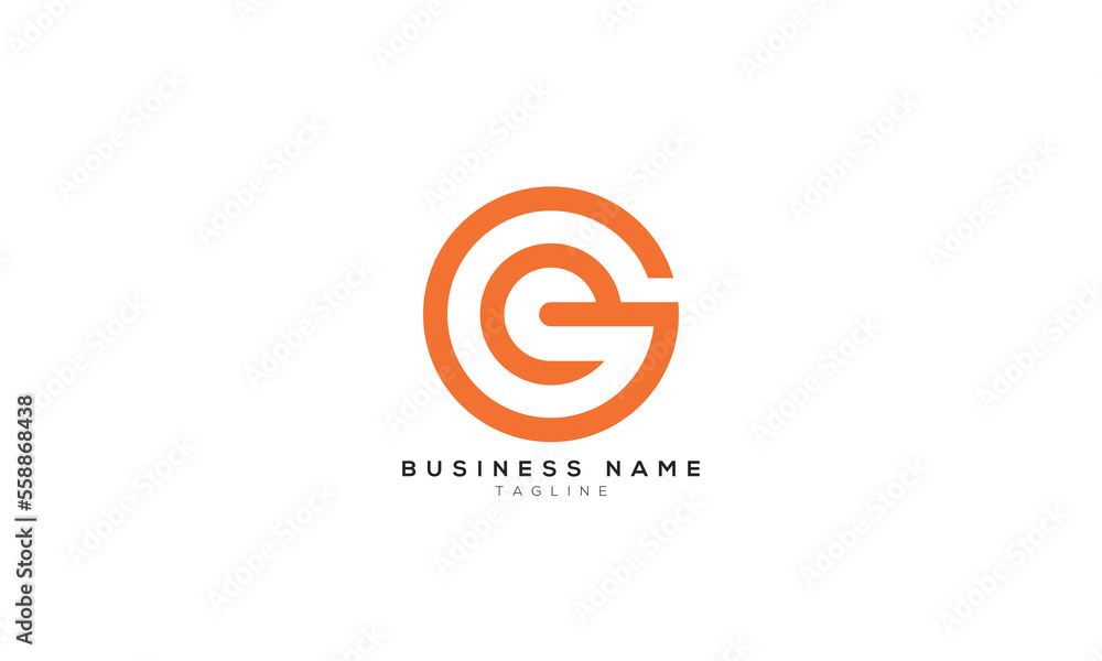 EG, GE, G, CG, GC, GP, PG, Abstract initial monogram letter alphabet logo design EG, GE, G, CG, GC, GP, PG, Abstract initial monogram letter alphabet logo design