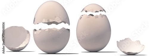 Photography egg eggs broken easter isolated hq cutout