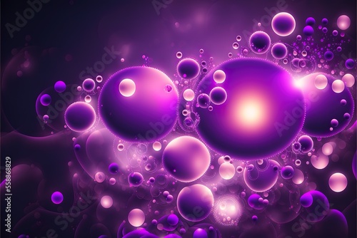 Purple Festive abstract Background. Generative AI