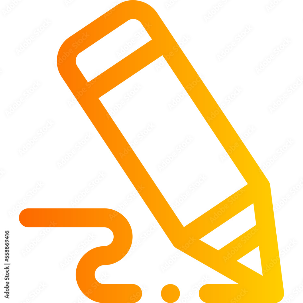 pencil gradient icon pencil gradient icon