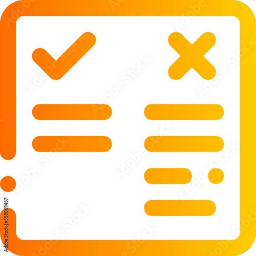 suggestion gradient icon