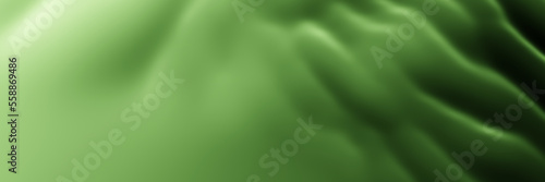 Green abstract wave background.