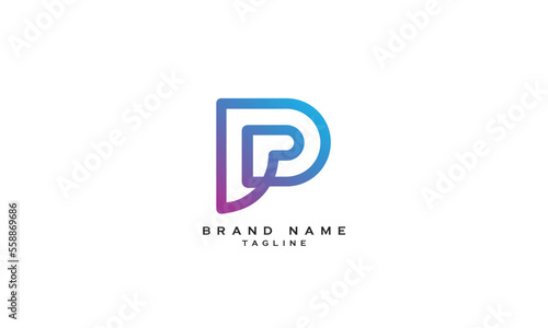 P, PP, PO, OP, D, DP, PD, B, BB, BP, PB, PM, MP, PV, VP, Abstract initial monogram letter alphabet logo design