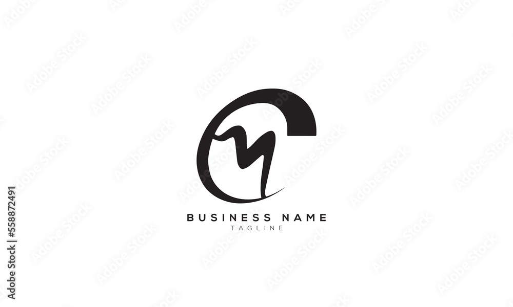 CM, MC, Abstract initial monogram letter alphabet logo design CM, MC, Abstract initial monogram letter alphabet logo design