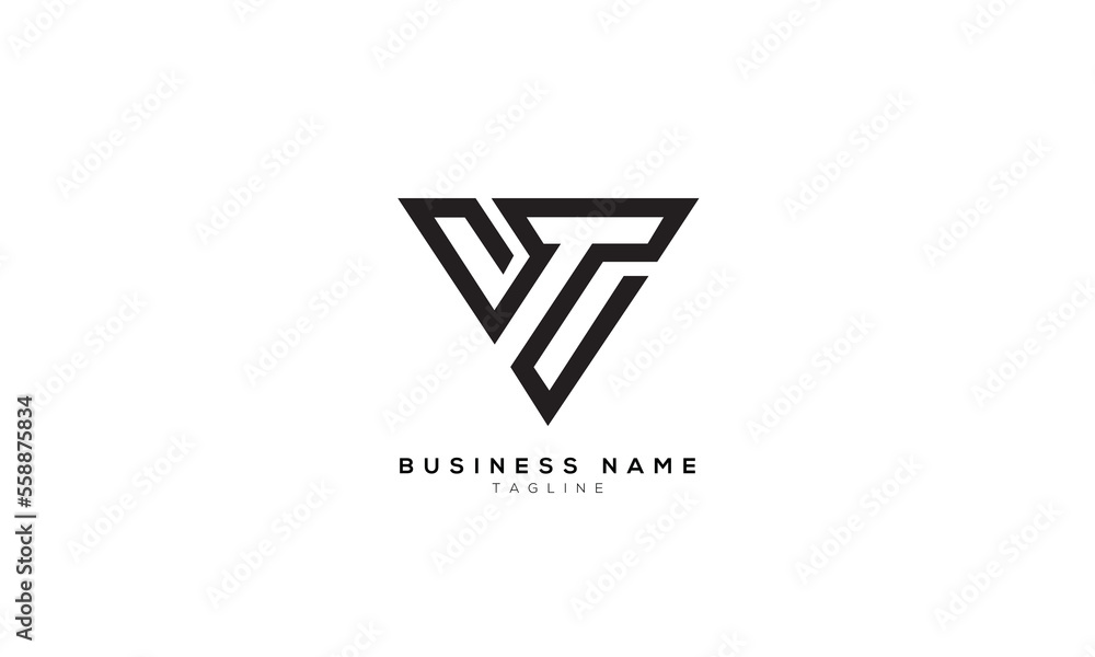 TV, VT, TA, AT, TI, IT, TU, UT, Abstract initial monogram letter alphabet logo design TV, VT, TA, AT, TI, IT, TU, UT, Abstract initial monogram letter alphabet logo design