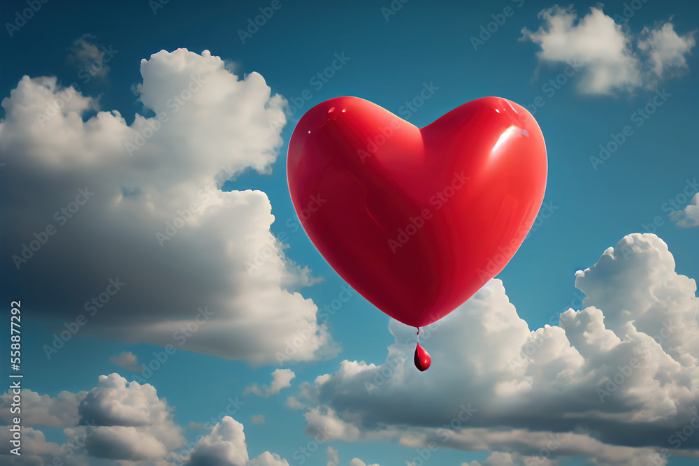 Valentine's Day Background, Generative AI Valentine's Day Background, Generative AI