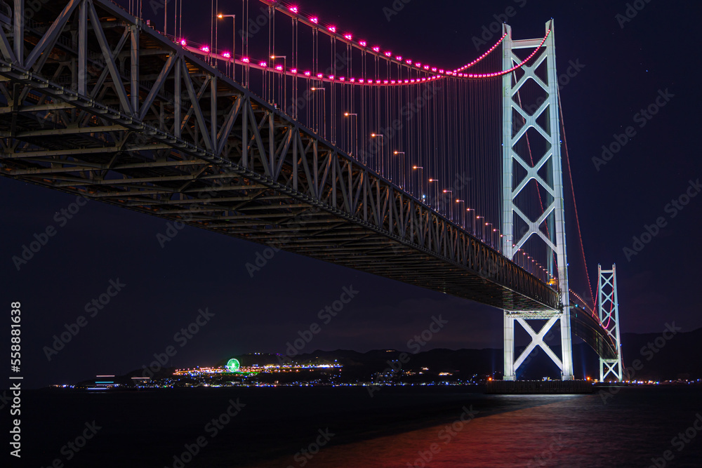 Fototapeta premium 明石海峡大橋