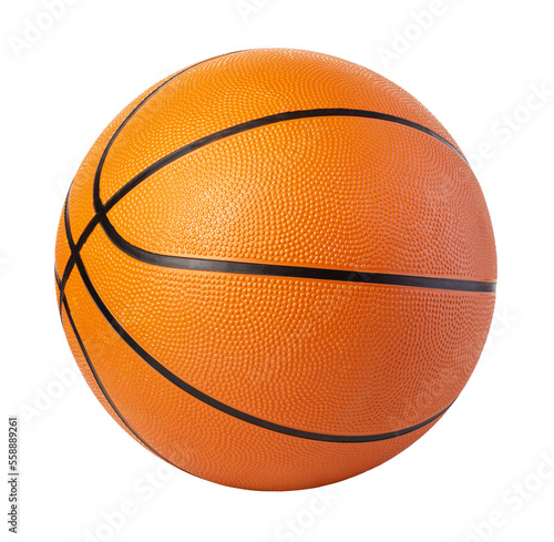basketball ball on transparent background. png file © Gresei