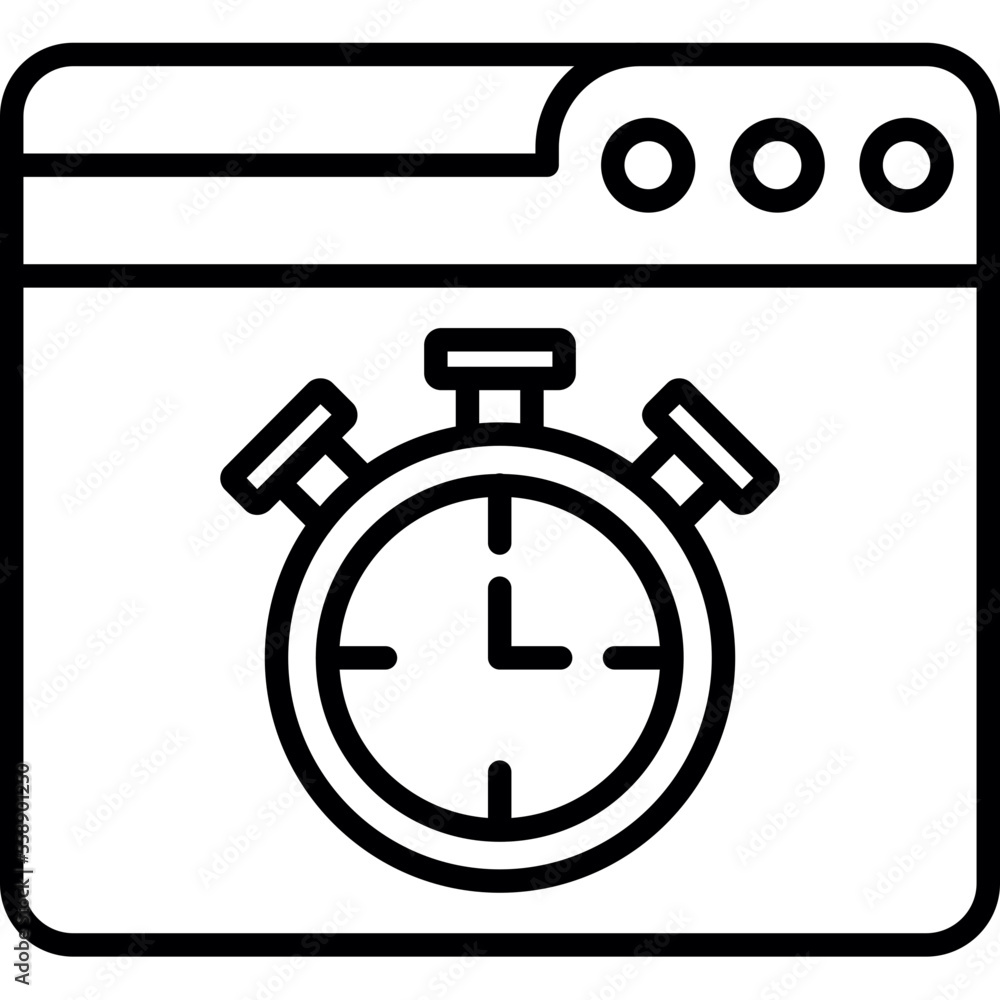 Web Timing Icon Web Timing Icon
