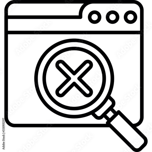 Web No Results Icon