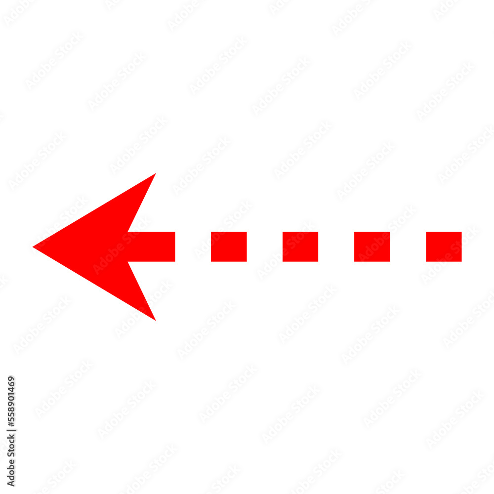 Directional Arrow Sign on Transparent Background Directional Arrow Sign on Transparent Background