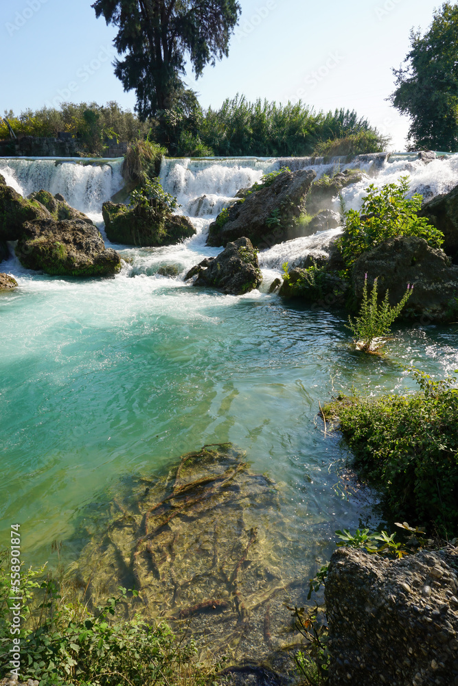 Tarsus Waterfall at Mersin, Turkey          