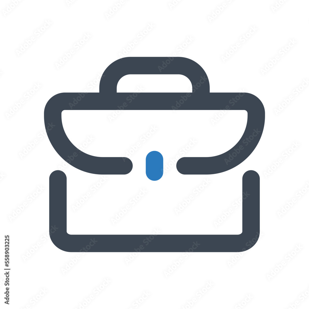 Briefcase icon - vector illustration . Briefcase, Business, Portfolio, Suitcase, Work, Office, Job, line, outline, icons . Briefcase icon - vector illustration . Briefcase, Business, Portfolio, Suitcase, Work, Office, Job, line, outline, icons .