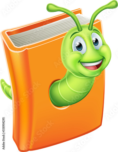 Book Bookworm Caterpillar Worm