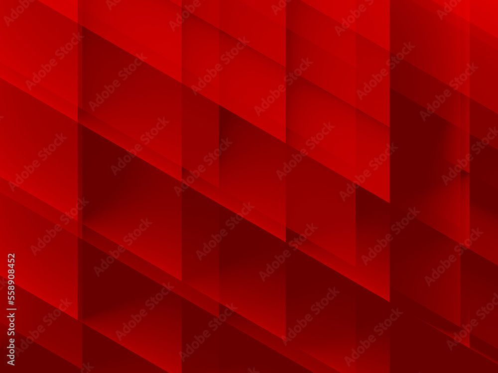 Fototapeta premium Tło tekstura paski kształty ściana abstrakcja czerwone