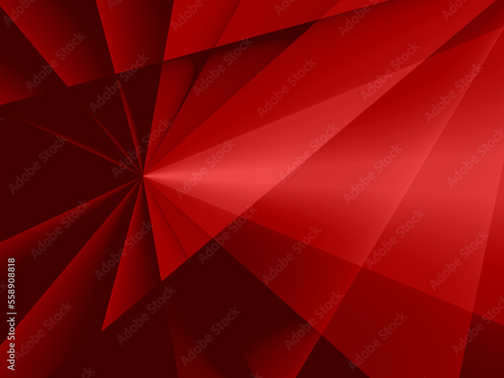 Fototapeta premium Tło tekstura paski kształty ściana abstrakcja czerwone