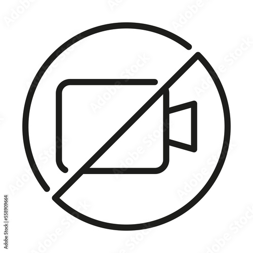 No permission in using video camera icon
