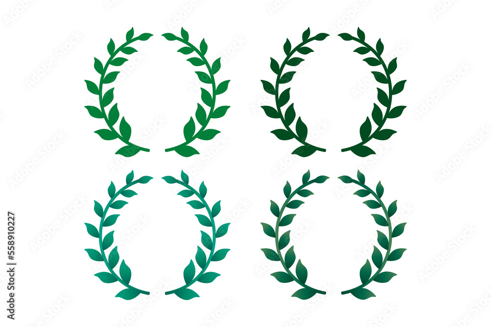 Obraz premium 月桂樹のイラスト