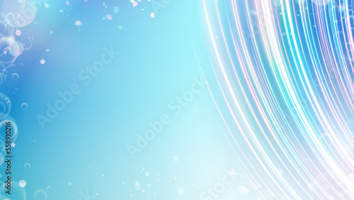 曲線の光の背景