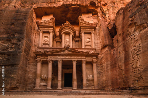the treasury of Petra