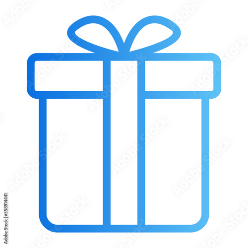 gift gradient icon