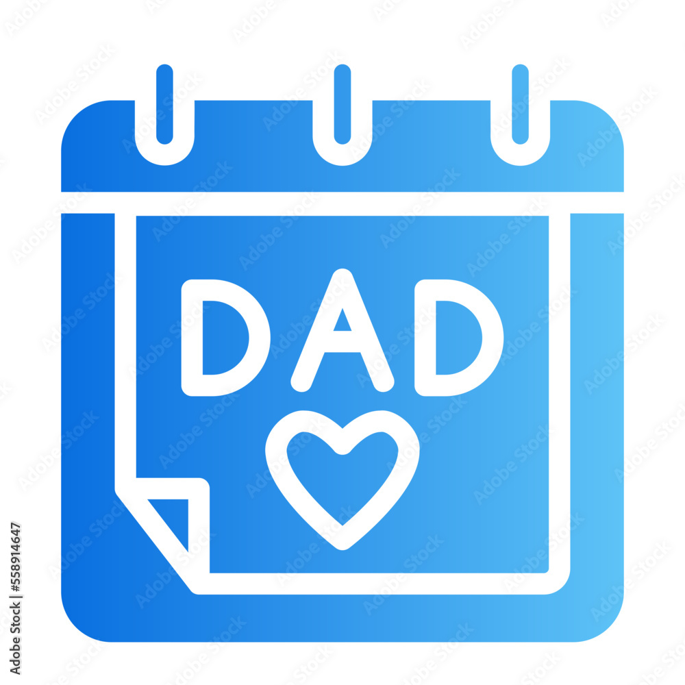 fathersday gradient icon fathersday gradient icon
