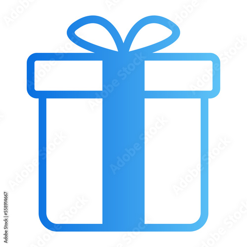 gift gradient icon