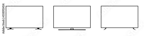 TV monitor television screen video device image 