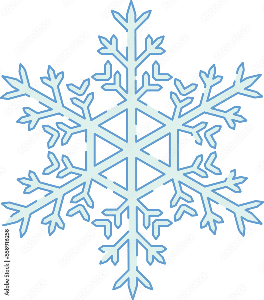 Snowflake icon. Christmas or winter design. isolated material. Crystal of snow. Snowflake icon. Christmas or winter design. isolated material. Crystal of snow.