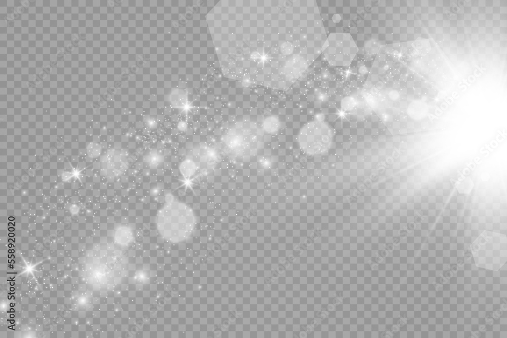 Special lens flash, light effect. The flash flashes rays and searchlight. illust.White glowing light. Beautiful star Light from the rays. The sun is backlit. Bright beautiful star. Sunlight. Glare.
Special lens flash, light effect. The flash flashes rays and searchlight. illust.White glowing light. Beautiful star Light from the rays. The sun is backlit. Bright beautiful star. Sunlight. Glare.