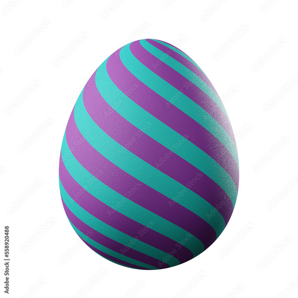3D illustration Easter Egg Coloring
3D illustration Easter Egg Coloring