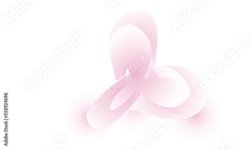 Abstract background with gradient pink color petal. vector illustration