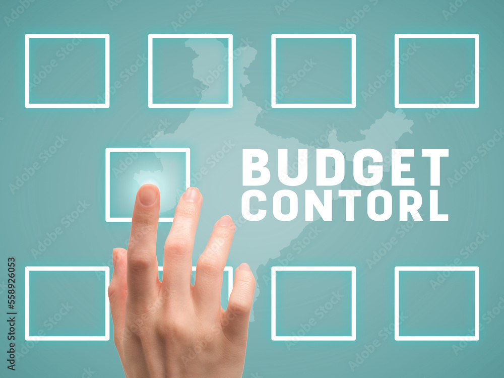 Budget control, investment, trading and finance background. Budget control, investment, trading and finance background.
