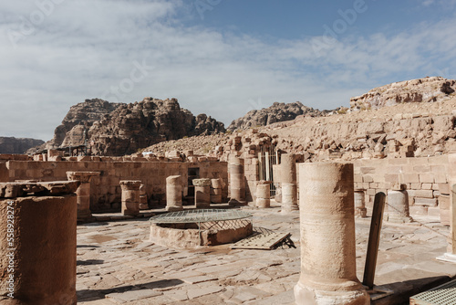 Byzantine Church in Petra, Jordan