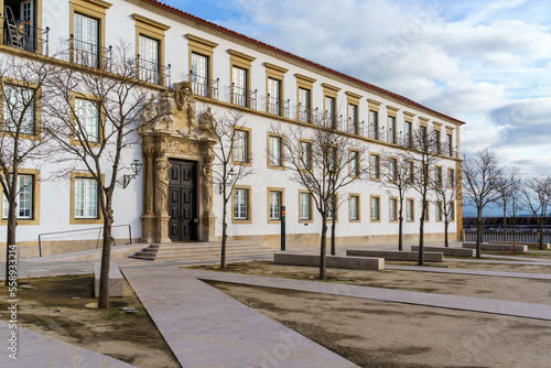 university buildings housing the many faculties of coimbra uniersity