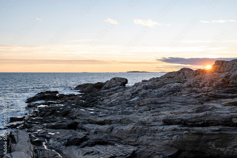 Rocky Sunset