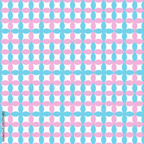 Wallpaper Mural Simple lines seamless vector : Contrasting lines in pastel blue and pink. Used for kitchenware design, fashion fabrics or home interiors decorations.	 Torontodigital.ca