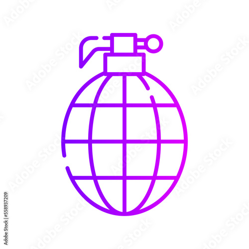 grenade gradient icon