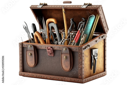 Wallpaper Mural Tool box in front of a white background Torontodigital.ca