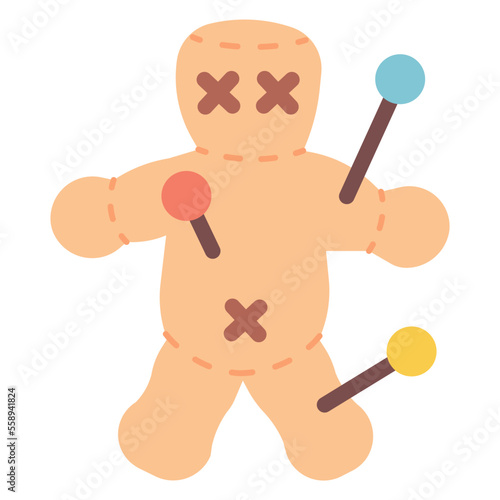 voodoo doll illustration