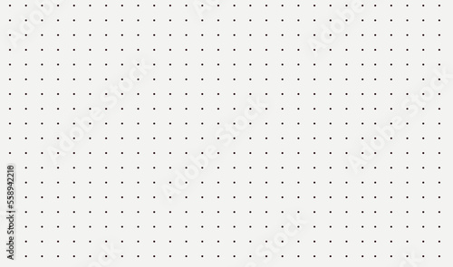 Obraz na plátne Polka dots or bullet journal texture