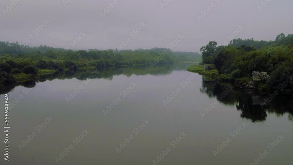 Rio Minho Drone amanhecer 2 Rio Minho Drone amanhecer 2