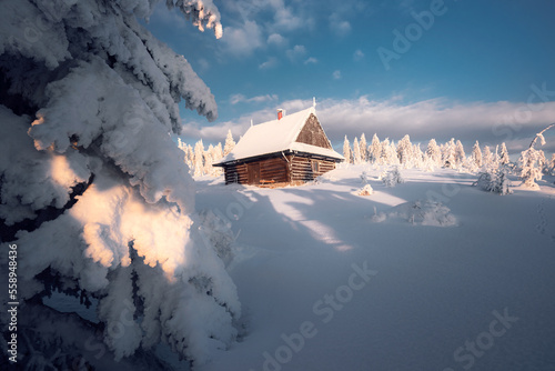Fototapeta Naklejka Na Ścianę i Meble -  Zima na Rysiance