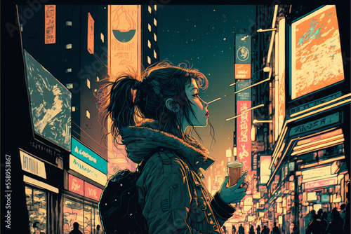 Tokyo Night City #7