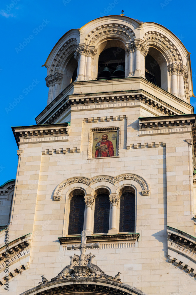 Cathedral Saint Alexander Nevski in Sofia, Bulgaria