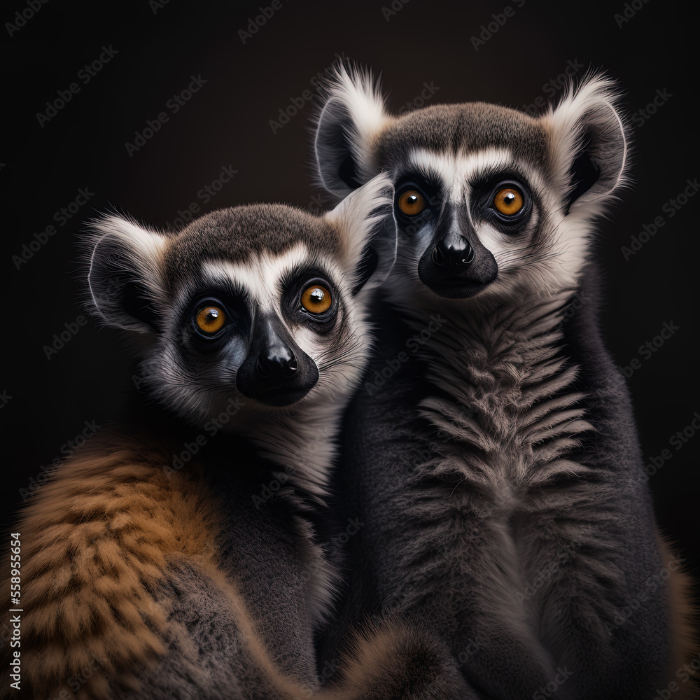 Obraz premium Lemur