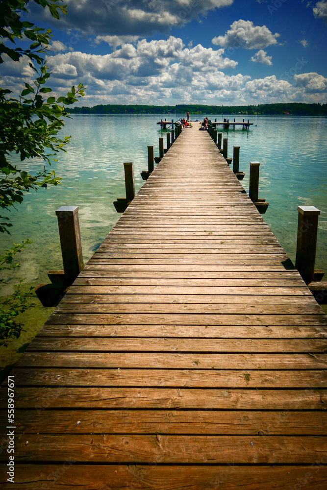 Impressions from Wörthsee, Upper Bavaria, Germany

