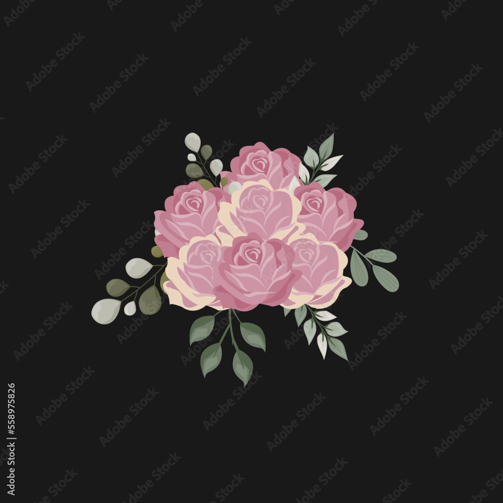 Creative Professional Trendy Flowers Logo Design, Floral Designs in Editable Vector Format