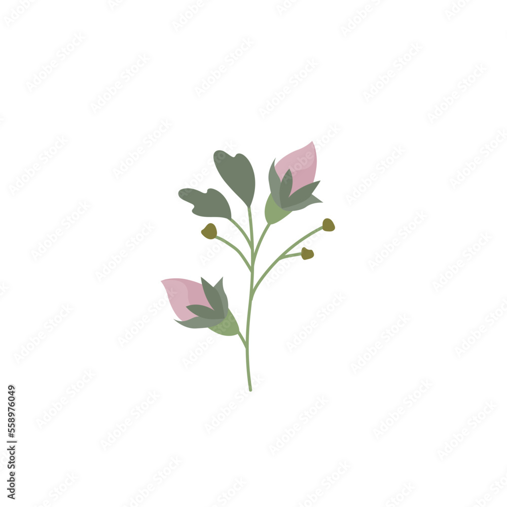 Fototapeta premium Creative Professional Trendy Flowers Logo Design, Floral Designs in Editable Vector Format